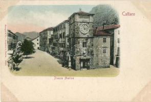 Kotor, Cattaro; Piazza Marina / square