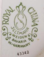 Seltmann váza, matricás, jelzett, hibátlan, m:25 cm