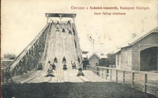 Budapest Népliget Sledge-track