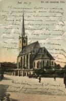 Dés, Református templom; Galocsi Sámuel kiadása / Calvinist church