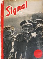 1942-1943 A Signal című náci propaganda újság számai könyvbe kötve