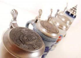 5 db ónfedeles söröskorsó, 0,5l-1l