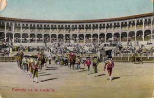 Entrada de la cuadrilla / gang entry, Bullfighting (EK)