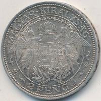 1938. 2P Ag "Madonna" T:2-
Unger: 1511., Adamo P7