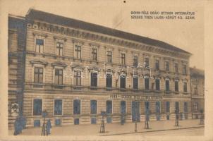 Szeged, Tisza Lajos krt. 43. Bohn féle Deák otthon internátus