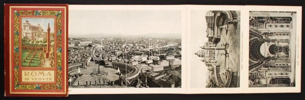 cca 1900 Roma 32 képet tartalmazó képes füzet / booklet with 32 pictures