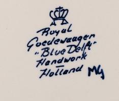 Royal Goedewaager falitányér, jelzett, kézzel festett, hibátlan, d:24 cm