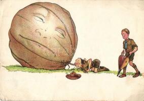 Scout, humour, 'Magyar Cserkszszövetség' Klösz György és fia (EB)