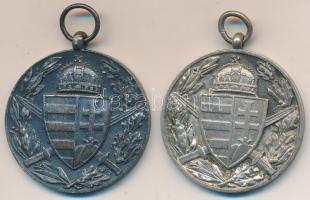 1929. Magyar Háborús Emlékérem kardokkal, sisakkal "Pro Deo et Patria" hadifém kitüntetés ...