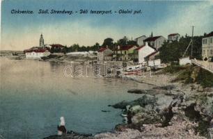 Crikvenica, Óbalni put / south beach (EK)