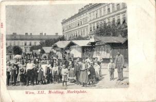 Vienna, Wien XII. Meidling, Marktplatz / market place (EB)