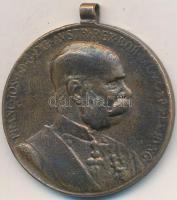 1898. "Jubileumi Emlékérem Fegyveres Erő Számára / Signum memoriae (AVSTR)" Br érem mellszalag nélkül T:3 Hungary 1898. Commemorative Jubilee Medal for the Armed Forces without ribbon C:F NMK 249.