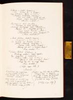 Arany János: Kapcsos könyv - Hasonmás kiadás Egészbőr kötésben, papír tékában