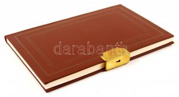 Arany János: Kapcsos könyv - Hasonmás kiadás Egészbőr kötésben, papír tékában