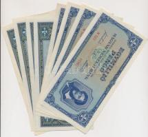1945. 1.000.000P (6x) sorszámkövetők + (3x) sorszámkövetők T:I,II