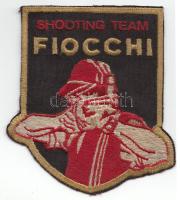 Shooting Team Fiocchi (Sportlövő) felvarró, 12x9 cm
