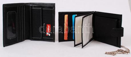 2 db műbőr pénztárca