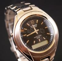 Casio Beside férfi karóra, kvarc, fém szíjjal, működik, MTA-1001