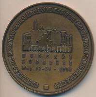 1996. "Konferencia a Világörökségi Városok Szervezetének kelet- és közép-európai tagjai számára - Budapest" Br emlékplakett dísztokban (78mm) T:1 Hungary 1996. "Conference for the Eastern and Central European members of the Organization of World Heritage Cities - Budapest" Br plaque in case (78mm) C:UNC
