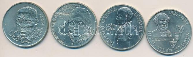 1983. 100Ft "Széchenyi István" + 1983. 100Ft "Czóbel Béla" + 1983. 100Ft "S...