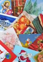 118 db MODERN üdvözlőlap; karácsony, húsvét, névnap / 118 modern greeting cards; christmas, easter, name day