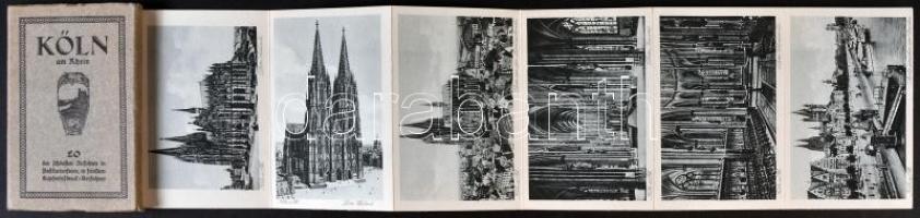 Köln leporellocard with 20 cards in case