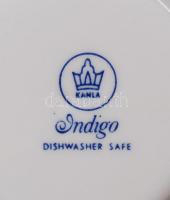 Kahla Indigo mokkás és süteményes készlet, hibátlan, jelzett