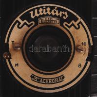 1950 FFM Budapest Utitárs "B" Achromat fényképezőgép állvánnyal, 6x6-os rollfilmhez, üvege...