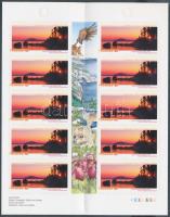 Terra Nova nemzeti park bélyegfüzet öntapadós bélyegekkel Terra Nova National Park stampbooklet with...
