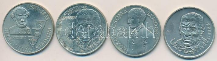 1983. 100Ft "Simon Bolivár" + 100Ft "Széchenyi István" + 100Ft "Czóbel Béla...