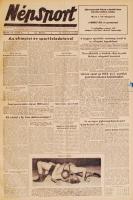 1953-1957 A Népsport című újság számai könyvbe kötve 3 évfolyamból (1953, 1956, 1957)