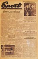 1953-1957 A Népsport című újság számai könyvbe kötve 3 évfolyamból (1953, 1956, 1957)