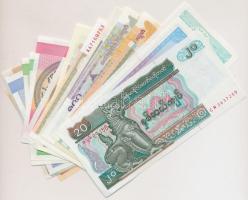 20db vegyes bankjegy különféle országokból T:I,I- 20pcs of mixed banknotes from different countries C:UNC,AU
