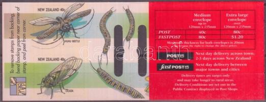 Rovarok bélyegfüzet, Insects stamp-booklet