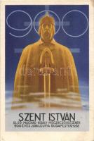 1938 Szent István, Magyarország első királya és apostola 900 éves jubileuma / King Saint Stephan anniversary, So. Stpl s: Hollósi Endre (EB)