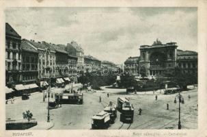 Budapest VII. Keleti pályaudvar, villamos (fa)