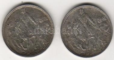 1896. 1K Ag (2x) "Millenium" T:2/3+