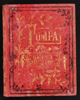 Tompa Mihály elbeszélő költeményei. Regék, népregék, beszélyek, balladák. II. kötet. Pest, 1872. Ráth Mór 272 p. Aranyozott, vaknyomásos kiadói egészbőr díszkötésben, aranyozott lapszélekkel, a gerincen sérült.