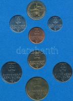 Szlovákia 2001. 7+1db-os 10h-10Sk forgalmi érmesor eredeti dísztokban! T:BU
Slovakia 2001. 10 Halier...