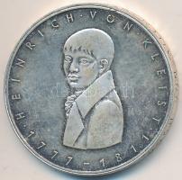 NSZK 1977G 5M Ag "Heinrich von Kleist" T:exPP
GFR 1977G 5 Mark "Birth of Heinrich von...