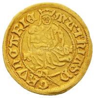1482-1489. Aranyforint Au "I. Mátyás" N-Hattyú (3.48g) T:2,2-
Hungary 1482-1489. Goldgulde...