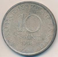 1948. 10Ft Ag "Széchenyi" T:2-,3 Adamo EM2