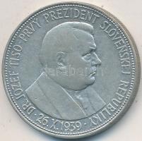 Szlovákia 1944. 50K Ag "Függetlenség 5. évfordulója" T:2
Slovakia 1944. 50 Korun Ag "...