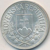 Szlovákia 1941. 20K Ag "Szent Cirill és Szent Metód" T:2
Slovakia 1941. 20 Korun Ag "...