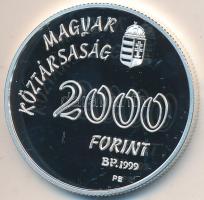 1999. 2000Ft Ag "Nyári olimpia-Sydney" tanúsítvánnyal dísztokban T:PP Adamo EM162