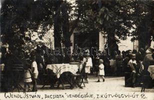Budapest XII. Kútvölgyi út 18. Wendl István 'Pacsirta' vendéglője (EB)