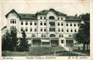 Budakeszi, Erzsébet királyné szanatórium, B. és D. pavilon (EB)