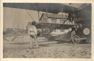 K.u.k. military plane, Wien (?) photo