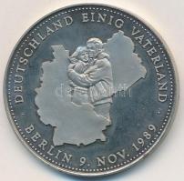 Németország 1990. "Egység, jog, szabadság / Németország, egyesített haza" ezüstözött fém e...