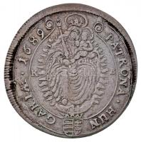 1689KB XVKr Ag "I. Lipót" Körmöcbánya (6.46g) T:2-
Hungary 1689KB 15 Kreuzer Ag "Leop...